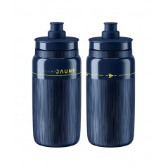 ELITE Bidón de ciclismo edición especial maillot amarillo azul FLY 550 ML 727084