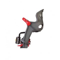BELLELLI Portabebé delantero con sistema de fijación FRECCIA B-FIX OSCURO/ROJO 727658