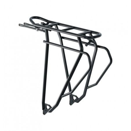 RACKTIME Lightweight aluminum rear rack for touring bikes LIGHTIT 2.0 TOUR 28" SNAPIT 727978