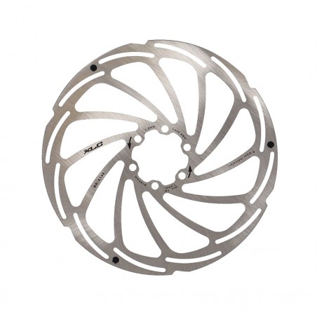 XLC Disco de freno para bicicleta con seis orificios montaje BR-X148 ACERO 2500320902
