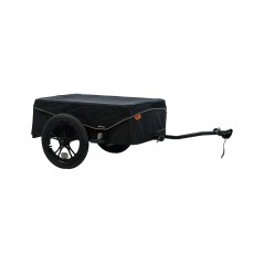 XLC Large capacity cargo bike trailer with wheels BS-C11 110L 16" NEGRO 3092003010