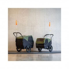 XLC Bicycle trailer for transporting medium-sized pets BS-C12 3092004010