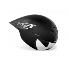 MET Casco de bicicleta con diseño aerodinámico y acabado brillante DRONE WIDE BODY II ALICO BRILLO 726533