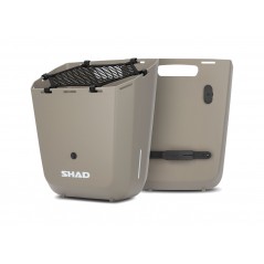 SHAD Baúl rígido tipo cesta para bicicleta con anclaje fijo 20L FIXED MOUNT FLORENCE CREAM X0BB207FM