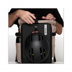 SHAD Mochila alforja para uso diario 22L ROME STONE X0BD227MR