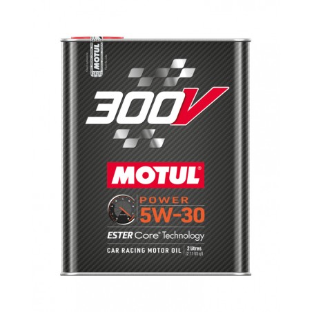 MOTUL Engine lubricating oil for racing cars 300V POWER 5W30 2L 110814