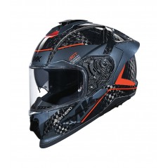 SMK Casco integral moto TITAN CARBON NERO (GL263) D151GL26306VAR