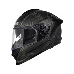 SMK Casco integral de carbono MACA200 TITAN CARBON MATE