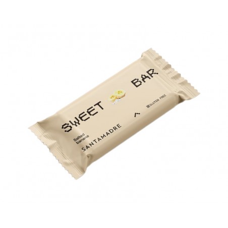 SANTA MADRE Banana and salted caramel energy bar SM SWEET 36 X 60G 303-07