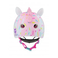 C-PREME Children's helmet with unicorn design RASKULLZ CHILD 5 SUPER FIT SYSTEM 7146801