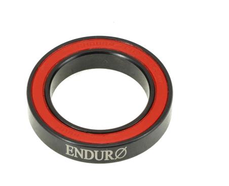 ENDURO BEARINGS Rodamiento radial híbrido cerámico tratado para caja pedalier CO 6805 LLB ABEC 5 ZERO OXIDE TREATED 25MM X 37MM 