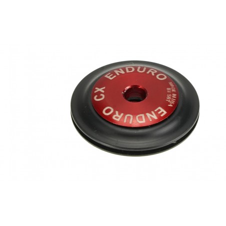 ENDURO BEARINGS Roldana sellada para guiado de cable en desviadores delanteros tiro inferior BK CX PULLEY MAX-TYPE RED