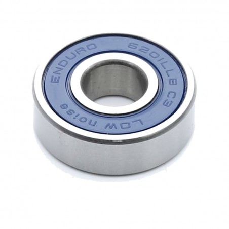 ENDURO BEARINGS Rodamiento radial para buje 6201 LLB ABEC-3 (C3 CLEARANCE) 12MM X 32MM 10MM EB8011
