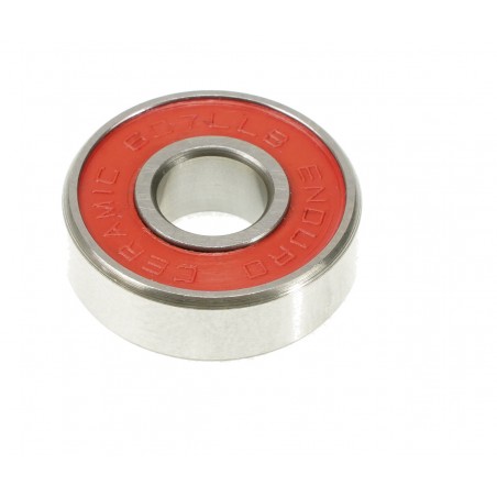 ENDURO BEARINGS Rodamiento radial miniatura cerámico híbrido CH 607 LLB ABEC-5 (C3 CLEARANCE) 7MM X 19MM 6MM EB8154