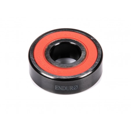 ENDURO BEARINGS Black oxide treated ceramic hybrid miniature radial bearing CO 608 VV ZERO ABEC 5 (C3 CLEARANCE) 8MM X 22MM 7MM 