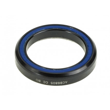 ENDURO BEARINGS Black oxide treated angular contact bearing for steering ACB 6805 CC- 1 6.5 MM EB8641