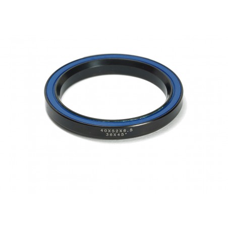 ENDURO BEARINGS Rodamiento angular tratado con óxido negro para dirección ACB 6808 CC BO 1-1/2 6.5 MM EB8643