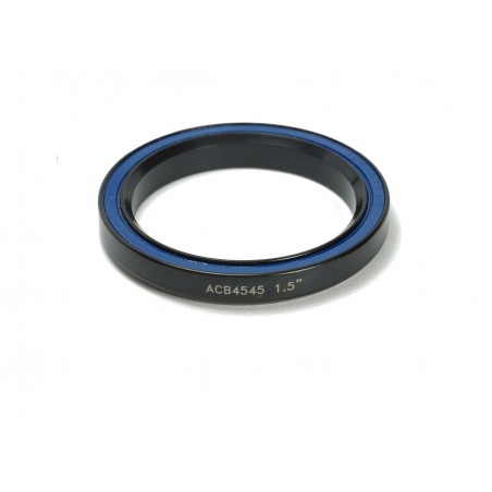 ENDURO BEARINGS Rodamiento angular tratado con óxido negro para dirección ACB 4545 150 BO 1-1/2 7 MM EB9208