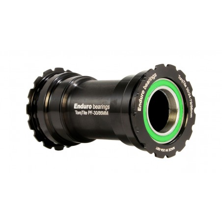 ENDURO BEARINGS Caja pedalier con rodamientos angulares cerámicos híbridos para cuadros y bielas BKC-0896 XD15 BB386 SHIMANO TOR