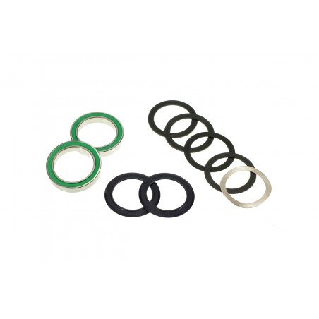 ENDURO BEARINGS Rodamiento para caja pedalier bielas y cuadros cerámico híbrido BKC-54121 XD15 ABEC-5 30MM BB30 EB9719