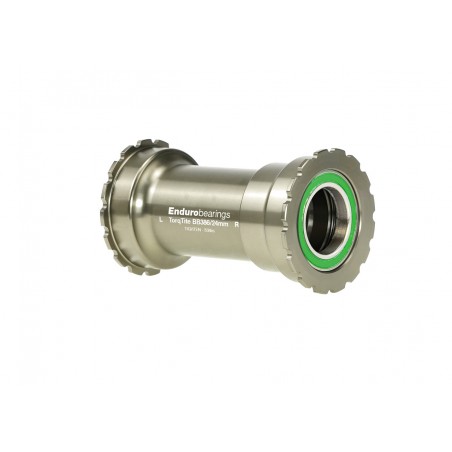 ENDURO BEARINGS Caja pedalier con rodamientos radiales de acero inoxidable para cuadros y bielas BKSR-0142 TORQTITE BB386 SHIMAN