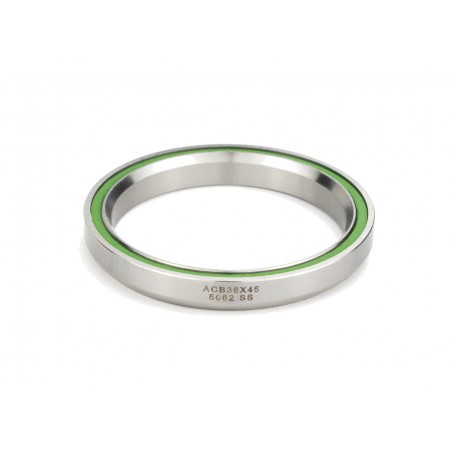 ENDURO BEARINGS Rodamiento angular para dirección de acero inoxidable ACB 3645 5062 SS 1.8 8MM EB9907