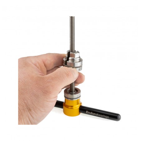 ENDURO BEARINGS Quick release nut for bearing press tools PT-011 ZIP-NUT 5/16 (8 MM) ACME BRT-060 AND BRT-050 EB9957