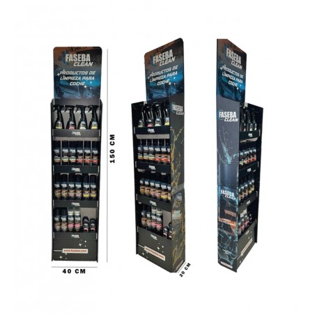 FASEBA CLEAN Expositor para productos de limpieza 05159