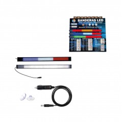 FASEBA Bandera led para vehículo 12/24V 450X32X11MM 15340VAR