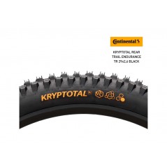 CONTINENTAL Cubierta neumatico bicicleta KRYPTOTAL REAR TRAIL ENDURANCE TR 29 X 2.6 4019238063004