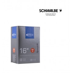 SCHWALBE Bicycle inner tube SV3 47/62-305 IB 40MM 16" 4026495099981