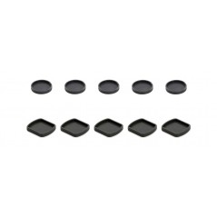 HAIBIKE Conjunto de tapones plásticos para sistema GEN5 CX AL KHB00104