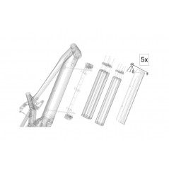 HAIBIKE Battery cover lock for system GEN5 CX AL KHB00107