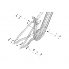 HAIBIKE Kit de tornillería para transmisión GEN5 CX AL HORSLINK KHB00110