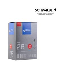SCHWALBE Bicycle inner tube SV18 EXTRA LIGHT 28/44-622 (28"/700C) IB 40MM 4026495099622