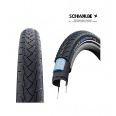 SCHWALBE Tire bicycle MARATHON PLUS PERF SMARTGUARD TWINSKIN 20" 20X1.35 B/B+RT 4026495720182