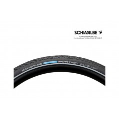 SCHWALBE Tire bicycle MARATHON PLUS PERF SMARTGUARD TWINSKIN 20" 20X1.35 B/B+RT 4026495720182