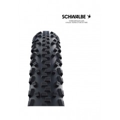 SCHWALBE Tire bicycle BLACK JACK K-GUARD TWINSKIN 47-203 (12") 12X1.90 B/B 4026495853651