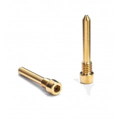 ABSOLUTE BLACK Juego de tornillos para sujeción pastillas freno carretera SHIMANO TITANIO 729121VAR