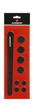 Adhesive protectors kit for frame and pods  BTT MTB CARBON