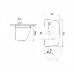 JOKON Luz para matrícula de remolque 1029966