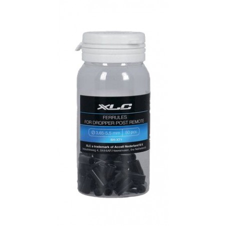 XLC Cable housing stops for telescopic seatposts with remote control SH-X71 3.65 MM-5.5 MM (50 UNIDADES) 2501101001