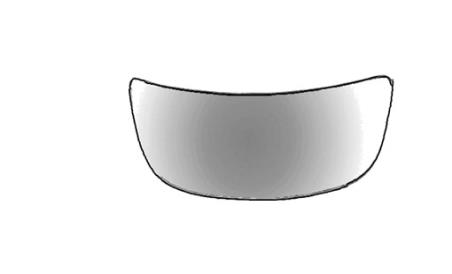 IPARLUX Recambio cristal espejo retrovisor izquierdo 37538611