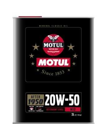 MOTUL Aceite lubricante de motor CLASSIC 20W-50 2L 110621
