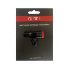GURPIL Adaptador universal para inflado aluminio CO2 728545