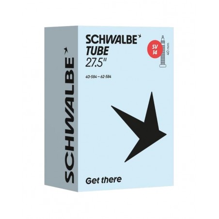 SCHWALBE Camara aire bicicleta 27.5-29" PRESTA 40 MM (40/62-584/636) 729171