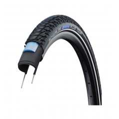 SCHWALBE Tire cover with mixed tread pattern and rigid puncture protection MARATHON PLUS TOUR 28X1.75 HS619 STANDARD S-GUARD TWI