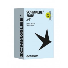 SCHWALBE Bicycle air chamber AV9S 24X1.00-1.10 STANDARD 40 MM 20/28-540 729268