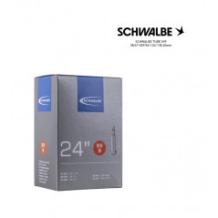 SCHWALBE Cámara de aire bicicleta SV9 28/47-507/541 (24") IB 40MM 24" 4026495100427