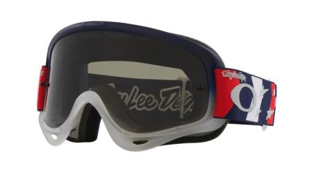 OAKLEY Motocross protective goggles with dark smoke lenses O-FRAME MX - TLD RWB STARS 8009657